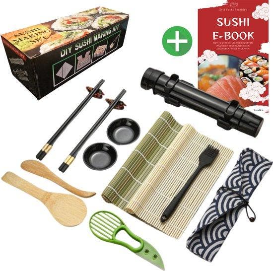 2dekans | Sushi Set XXL - Sushimaker - Sushi Bazooka Set -, Huis en Inrichting, Keuken | Keukenbenodigdheden, Zo goed als nieuw