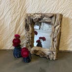Spiegel sprokkelhout / drijfhout / driftwood - TTM Wonen, 100 tot 150 cm, Nieuw, Ophalen of Verzenden, Rechthoekig