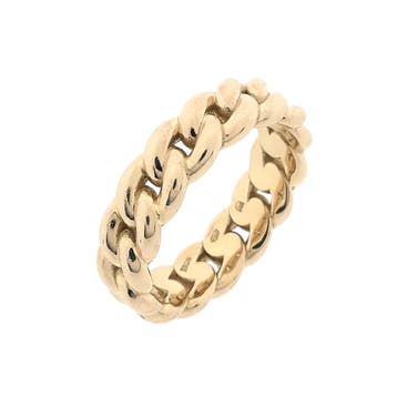 Gouden Classico ring | Bron Jewelry, Sieraden, Tassen en Uiterlijk, Ringen, Gebruikt, Overige kleuren, 19 tot 20, Ophalen of Verzenden