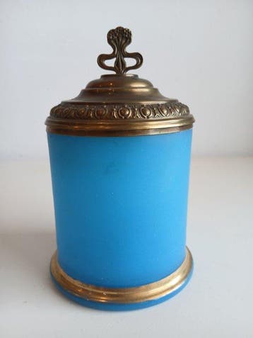 Bonbon mand - Glas, Brons - Carlos X