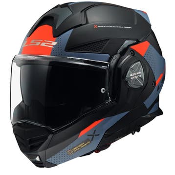 LS2 FF901 Advant X Oblivion Mat Zwart Blauw Systeemhelm, Systeemhelm, Nieuw met kaartje, Overige merken, Heren