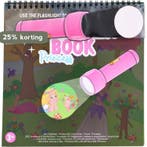Activiteitenboek princess met zaklamp zonder baterijen, Verzenden, Zo goed als nieuw