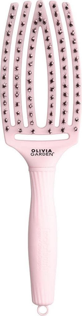Olivia Garden Fingerbrush Combo Pastel Pink Borstel, Ophalen of Verzenden, Zo goed als nieuw