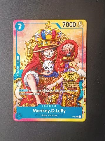 One Piece - 1 Card - One Piece - Monkey D. Luffy, Nieuw