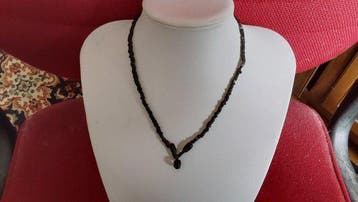 Oud-Romeins, Keizerrijk Glas Romeinse glazen kralen ketting,