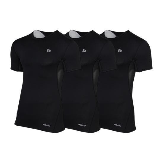 Donnay Donnay Heren - 3-Pack - Baselayer Shirt Korte Mouw  -, Kleding | Heren, T-shirts, Nieuw, Verzenden