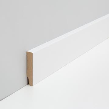 JOKA Plint MDF folie CUBE 12x58mm Wit WS16 (JOKA Plinten), Overige materialen, Verzenden, 50 tot 150 cm, Overige typen
