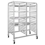 GGM Gastro | RVS regaalwagen - voor 30 dienbladen 60x40cm |, Verzenden