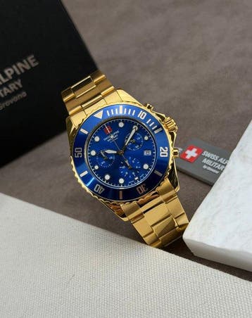 Swiss Alpine Military - Master Diver chronograph Date, Nieuw
