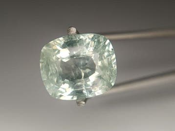 Zonder minimumprijs Blauw, Groen Saffier - 9.93 ct - Lotus, Nieuw