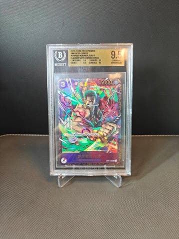 One Piece - 1 Graded card - Roronoa Zoro 25 Event exclusive, Nieuw