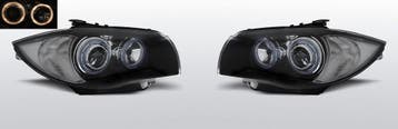 Koplampen Angel Eyes | geschikt voor BMW 1 Serie E87 / E81 2, Verzenden, Nieuw, BMW