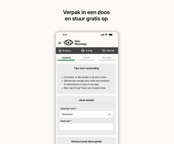 Wij kopen CD’s, DVD’s, Blu-rays in | Direct Geld via de app, Verzenden, Gebruikt