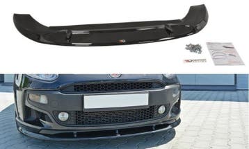 Voorspoiler Fiat Punto Evo Abarth Glanzend Zwart, Ophalen of Verzenden, Nieuw