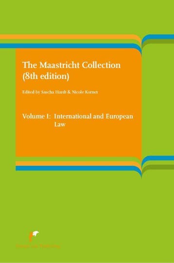 The Maastricht Collection V1 Volume I Internat 9789462513549, Boeken, Zo goed als nieuw