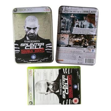 Tom Clancys Splinter Cell Double Agent + Tin Box (NO GAME, Verzenden, Nieuw