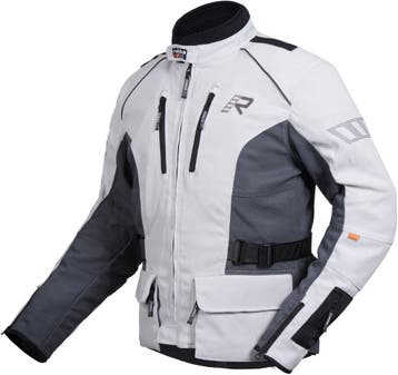 Rukka AirTacama Licht Grijs Antraciet Textiele Motorjas, Motoren, Kleding | Motorkleding, Nieuw met kaartje, Jas | textiel, Rukka