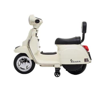 Vespa kinderscooter - crème-wit, Verzenden, Nieuw
