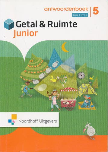 Getal en Ruimte Junior Antwoorden Rekenboek blok 1 tot en me, Verzenden, Nieuw