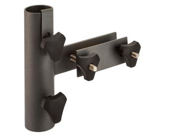 Platinum Vertical flat railing, Ø38mm antraciet - Parasol, Nieuw