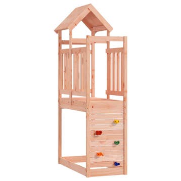 vidaXL Speeltoren Bruin 53 x 110,5 x 214 cm Massief Douglas, Kinderen en Baby's, Speelgoed | Buiten | Speeltoestellen, Verzenden