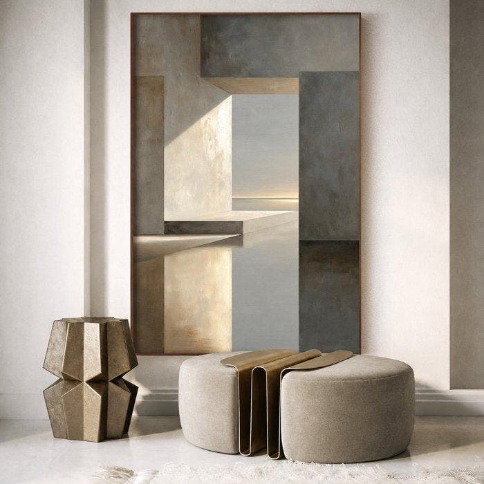 Lea Ottavi - Beyond Silent Walls · XXL · Hand signed, Antiek en Kunst, Kunst | Designobjecten