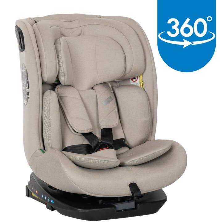 Lorelli Rodeo Beige 40-150 cm 360° i-Size Autostoel, Kinderen en Baby's, Autostoeltjes, Nieuw, Isofix, 15 t/m 36 kg, Verzenden