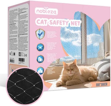 Kattennet - Voor Balkon - Balkon net - 8x3 m - Nobleza, Dieren en Toebehoren, Katten-accessoires, Verzenden, Zo goed als nieuw