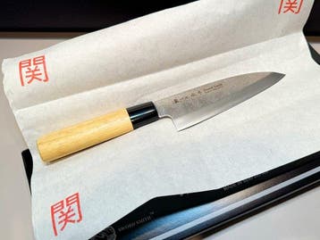 Satake SWORD SMITH - Keukenmes - Deba bch - Staal - Japan, Antiek en Kunst