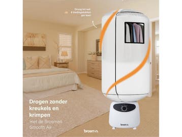 Brosmen Smooth Air - Strijkpop - Tijdsbesparend - Inclusief, Verzenden, Zo goed als nieuw
