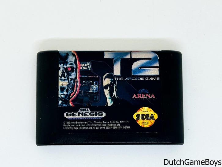 Sega Genesis - T2 - The Arcade Game - Cart Only, Spelcomputers en Games, Games | Sega, Gebruikt, Verzenden