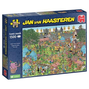 Robin Hood Festival - Jan van Haasteren (1500), Hobby en Vrije tijd, Denksport en Puzzels, Ophalen of Verzenden, Nieuw