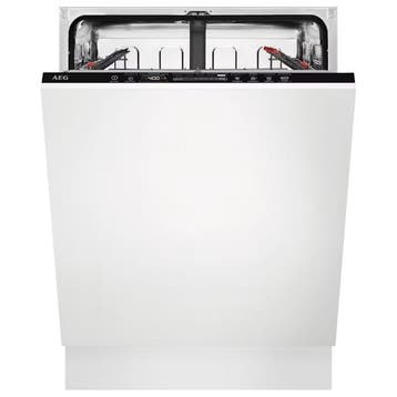 OP=OP: AEG Inbouw Vaatwasser 55cm 12 Couverts D 42dB, Verzenden, Zo goed als nieuw, Inbouw, 85 tot 90 cm