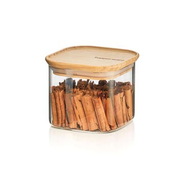 Tupperware Bamboo Glass Storage 550 ml, Ophalen of Verzenden, Nieuw