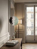 Plafondlamp - Glas - Hanglamp 30 cm, Antiek en Kunst