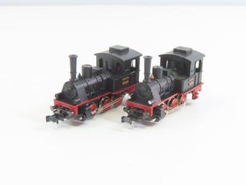 Trix N - 51 2914 00 - Tender locomotief (2) - 2x T3 - DRG, Nieuw
