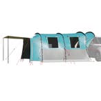 vidaXL Autotent 4-persoons waterdicht blauw, Caravans en Kamperen, Tenten, Verzenden, Nieuw, Tot en met 2