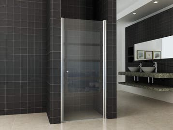 Nisdeur met profiel 800 x 2000 mm 8mm NANO glas, Verzenden, Nieuw