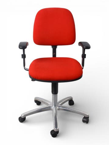 Score Ergo 2300 bureaustoel, rood, Huis en Inrichting, Bureaustoelen, Ophalen of Verzenden, Ergonomisch, Gebruikt
