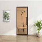 Stalen Taatsdeur - Brons - 5 Vlaks rond - Brons rook glas*, Minder dan 80 cm, Overige typen, Nieuw, Metaal