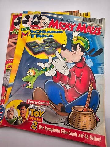 Micky Maus, Micky Vision - Micky Maus - 11 Comic - 1997/2000, Boeken, Nieuw