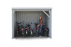 Overdekte fietsen garage voor buiten, demontabel 3x2 & 6x2!