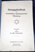 Max Freudenthal - Kriegsgedenkbuch der israelitischen, Antiek en Kunst