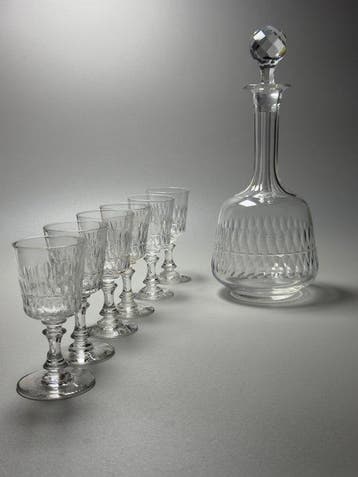 Val Saint Lambert - Drinkservies (7) - Dienst THÉODORA -