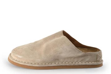 Shabbies Amsterdam Instappers in maat 39 Beige, Shabbies Amsterdam, Verzenden, Zo goed als nieuw, Instappers