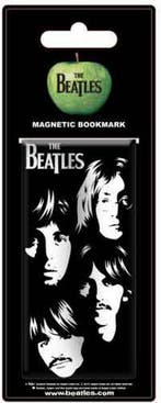 The Beatles - Ilustrated Faces - Boekenlegger - Magnetisch, Verzamelen, Ophalen of Verzenden, Nieuw, Gebruiksvoorwerp