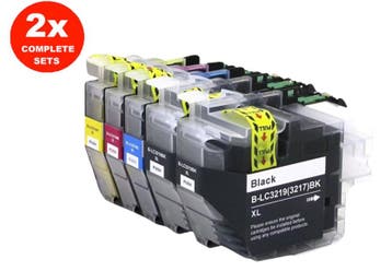 2dekans | 2x Brother LC3219 Inktpatronen - Zwart en Kleur -, Ophalen of Verzenden, Zo goed als nieuw, Brother