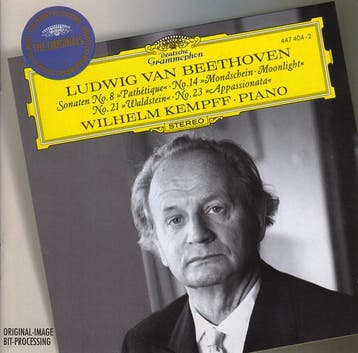 cd - Ludwig van Beethoven - Wilhelm Kempff â Sonaten No., Verzenden, Zo goed als nieuw