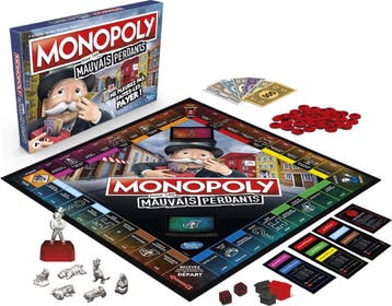 Monopoly Mauvais Losers - Bordspel - Bordspel - Franse, Verzenden, Nieuw