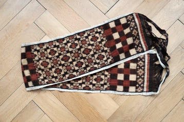 Dubbel ikat geringsing, Tengenan, Bali, Indonesië - Katoen -, Antiek en Kunst